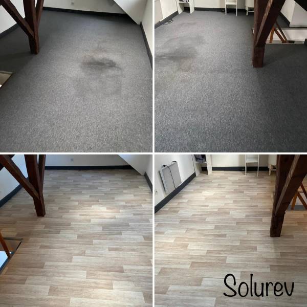 Entreprise spécialisée en pose de revêtement de sol en lino à Goderville 76